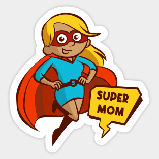 Super Mom Sticker